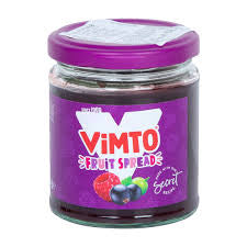 Vimto fruit spread .