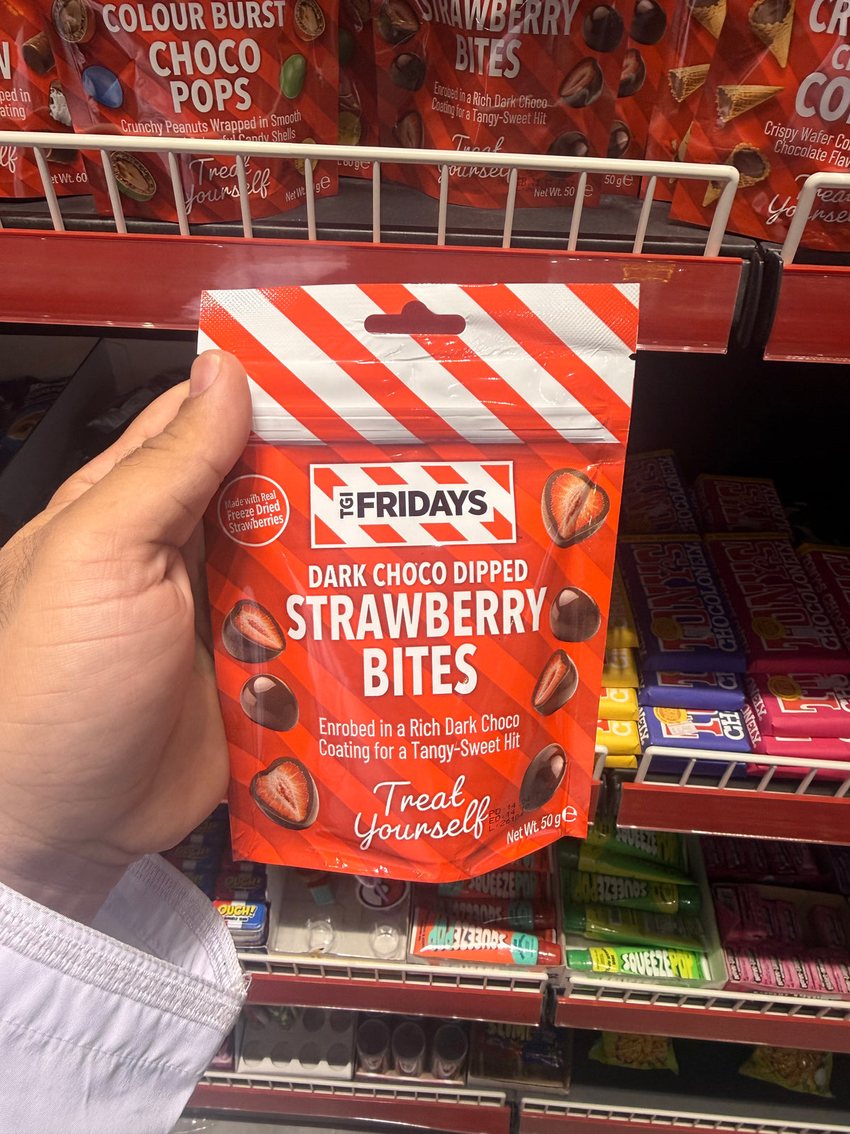 tgi fridays dark strawberry bites