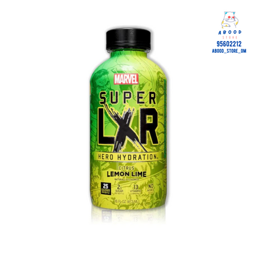 Arizona Super LXR marvel lemon lime hydration drink