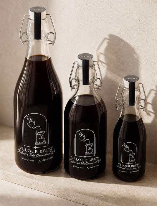 Velour brew cold brew drinks