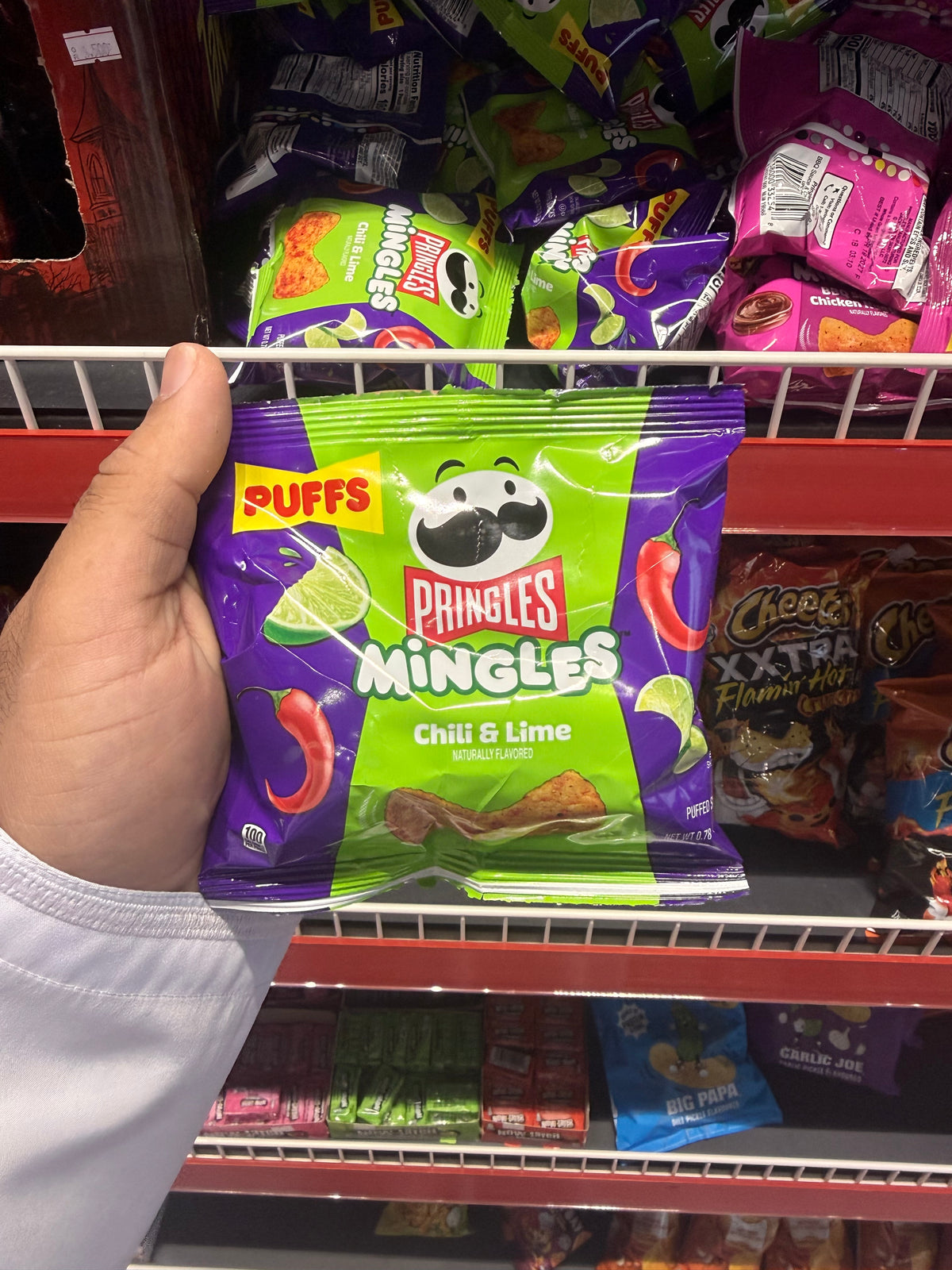 Pringles Mingles lime &chilli