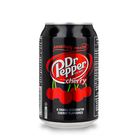 Dr pepper drink cherry dark