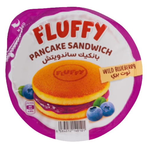 Fluffy Pancake Wild Blueberry 37g