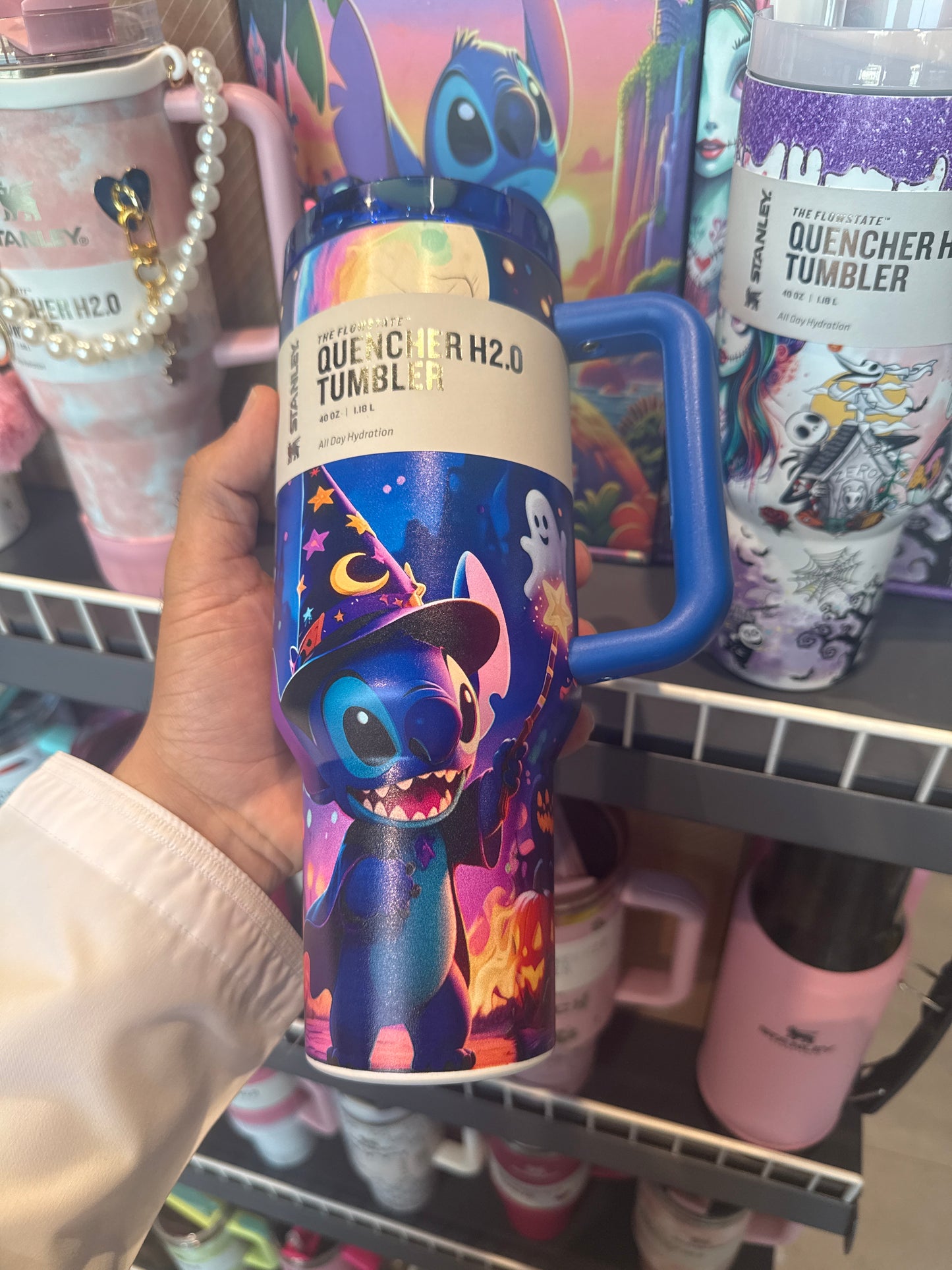 Stanley cup stitch night light cup 1.18L