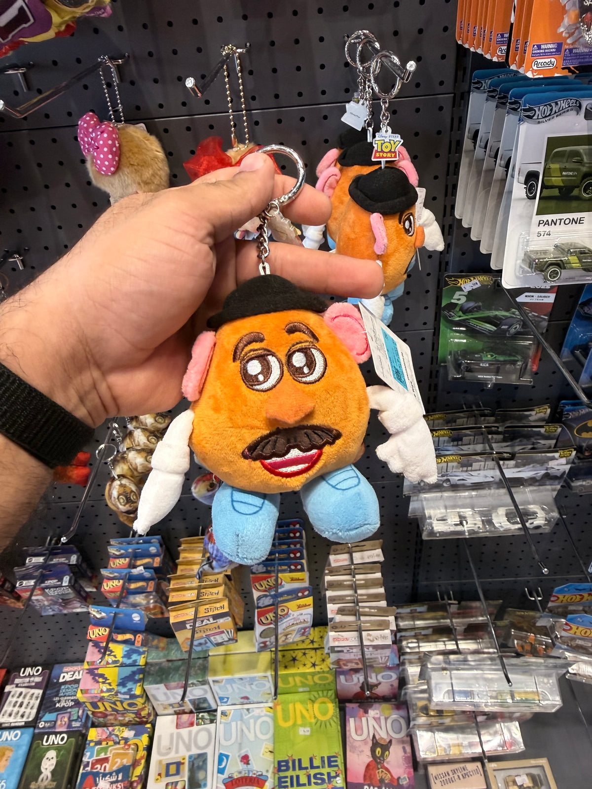 Toy story mr potato  keychain