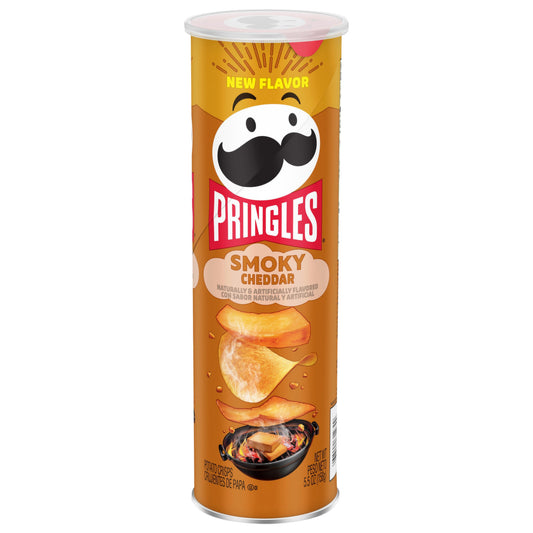 Pringles chips smoky chedder