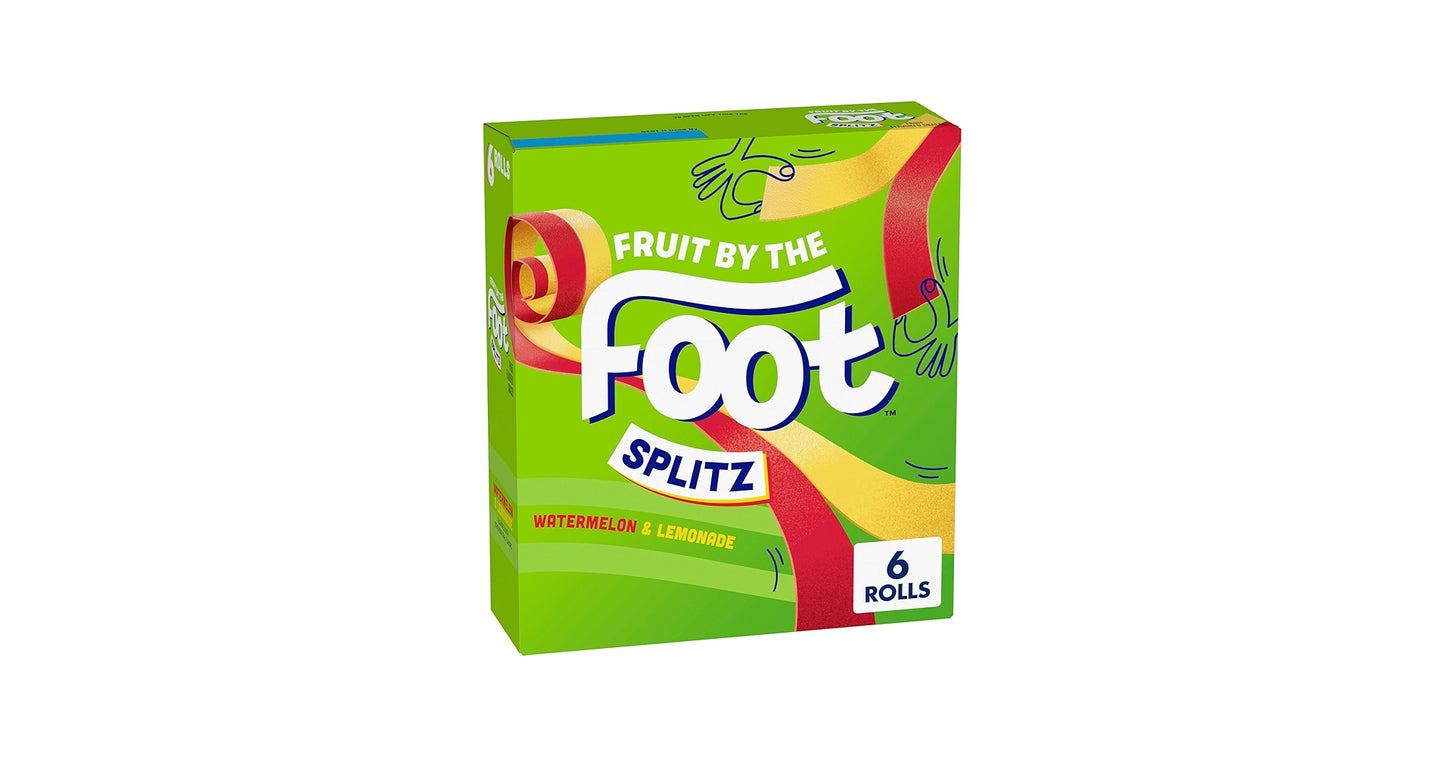 Fruit by the foot splitz فاكهة بالقدم سبليتز