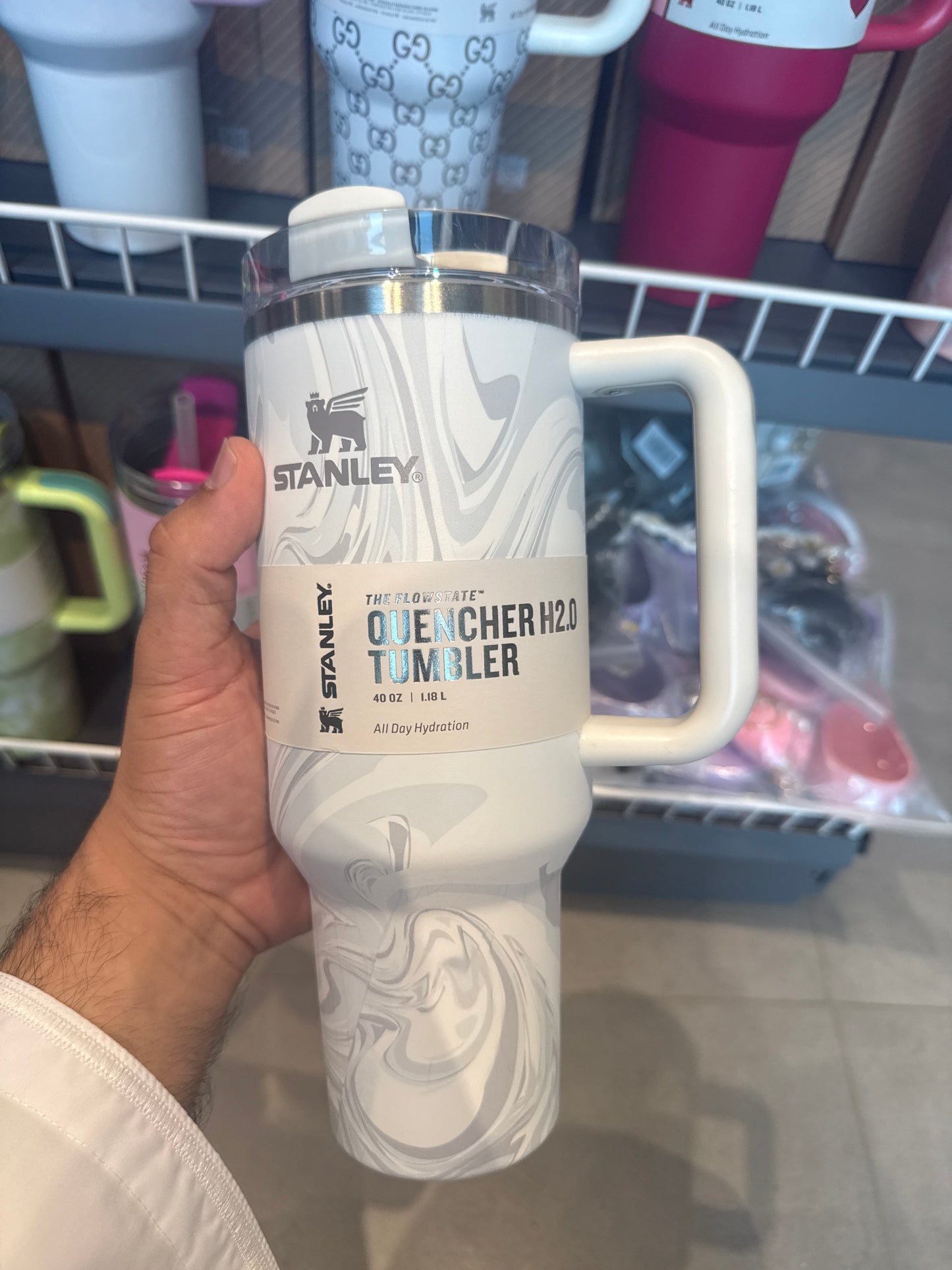 Stanley marble white cup 1.18L