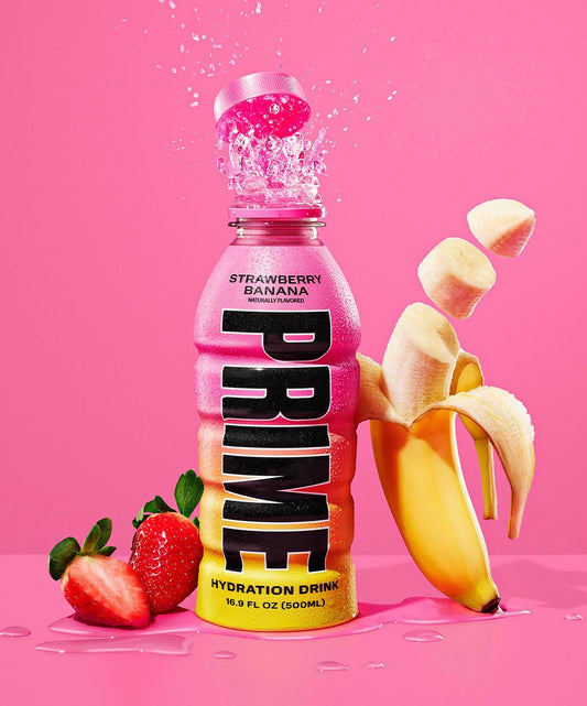 prime banana and strawberry