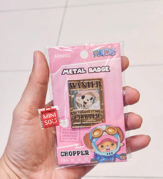 One piece metel badge wanted chopper