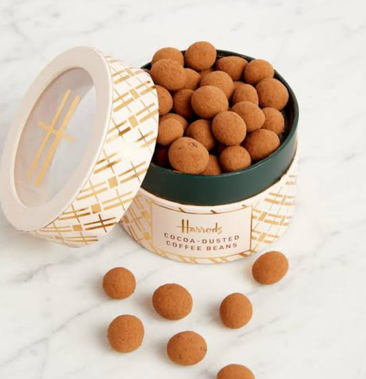 Harrods milk dusted coffee