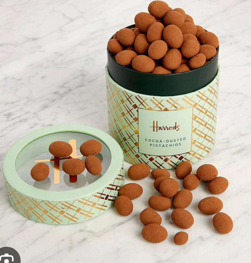 Harrods cocoa dusted pistachio 325g