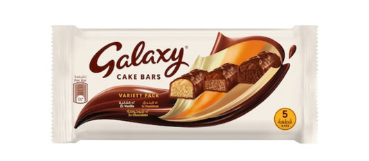 Galaxy cake bars variety pack مجموعة متنوعة من قطع كيك جالاكسي