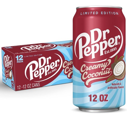 Dr pepper drink creamy coconut