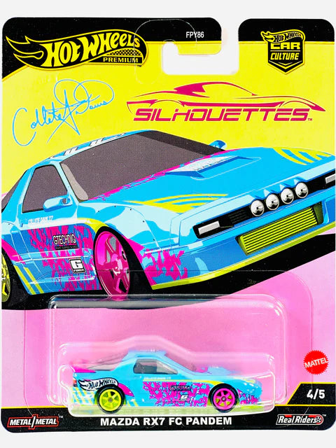 Hot Wheels 2025 Car Culture Silhouettes Mazda RX7 FC Pandem