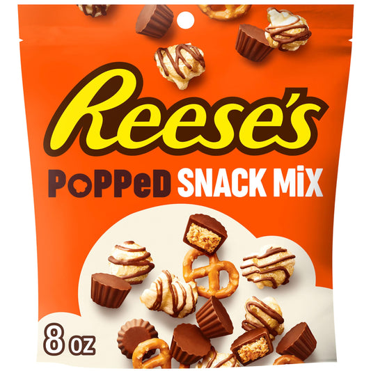 Reeses popped snack mix bag 226g