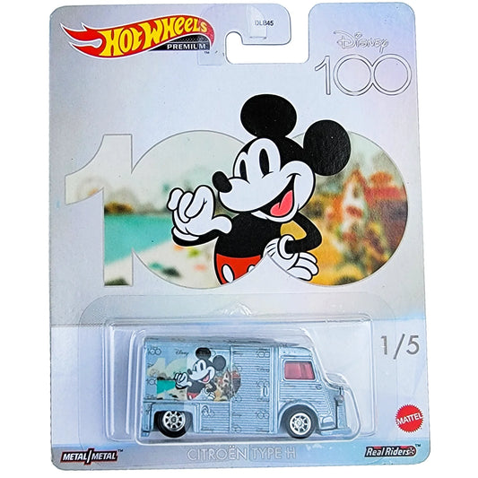 Hot Wheels 2023 Pop Culture 100th Disney Anniversary Case S Mickey Mouse Citroen Type H