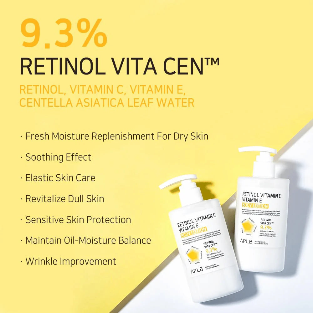 Retinol vitamin C vitamin E body lotion khad