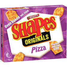 Arnotts Shapes Original Crackers Biscuits pizza Box 160g