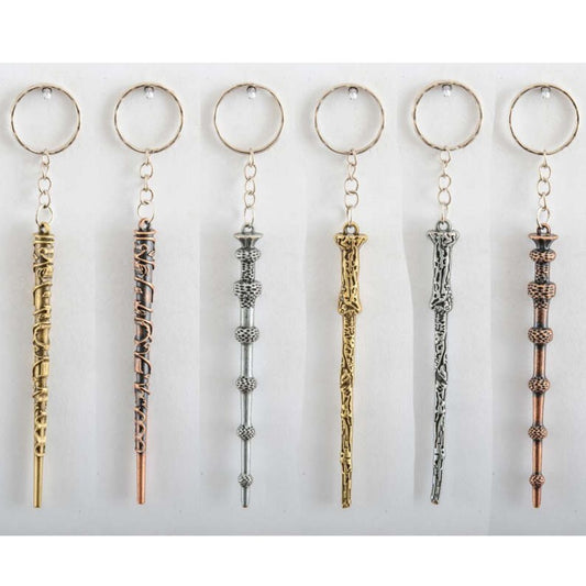 Harry potter wand keyring
