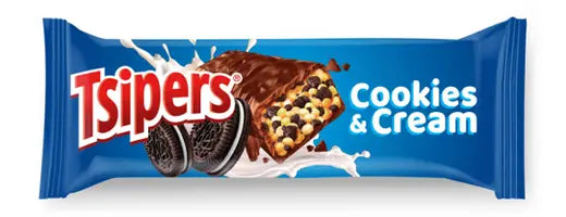 Tsipers cookies and cream Coated Bar, 20g