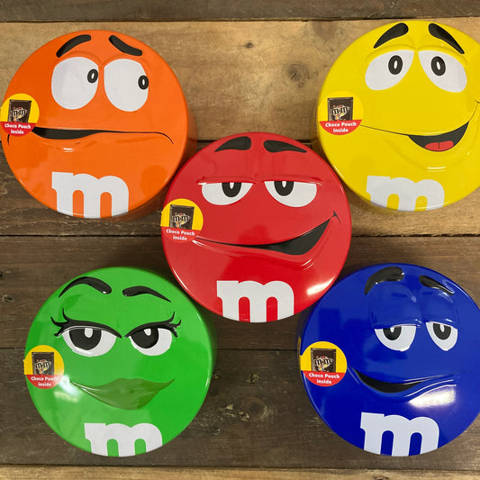 M&ms chocolate box tin