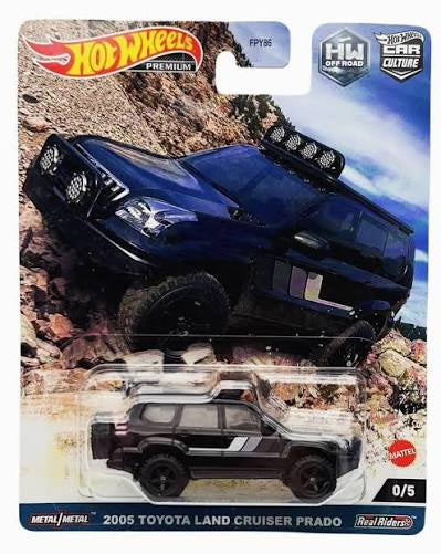 Hot Wheels 2023 Car Culture Off-Road Case F 2005 Toyota Land Cruiser Prado