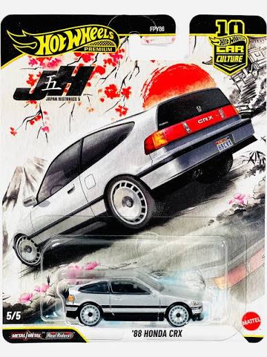 Hot Wheels 2026 Japan Historics 5 '88 Honda CRX