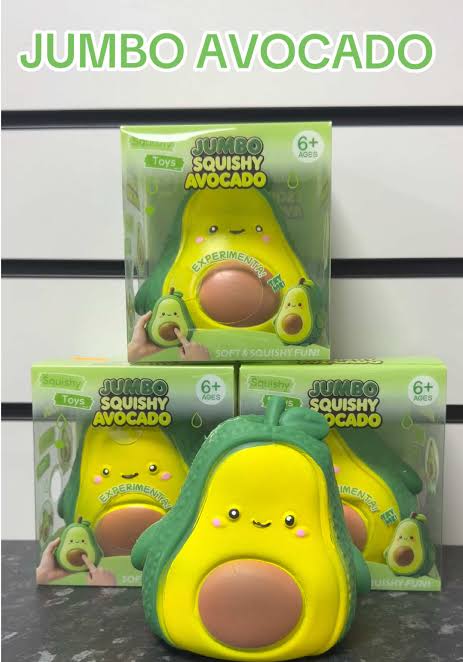 Jumbo squishy avocado