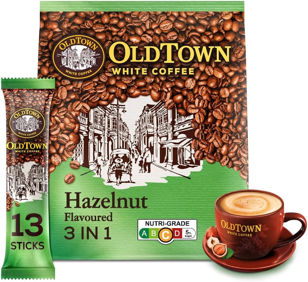 Old town white coffee hazelnut 15 pieces