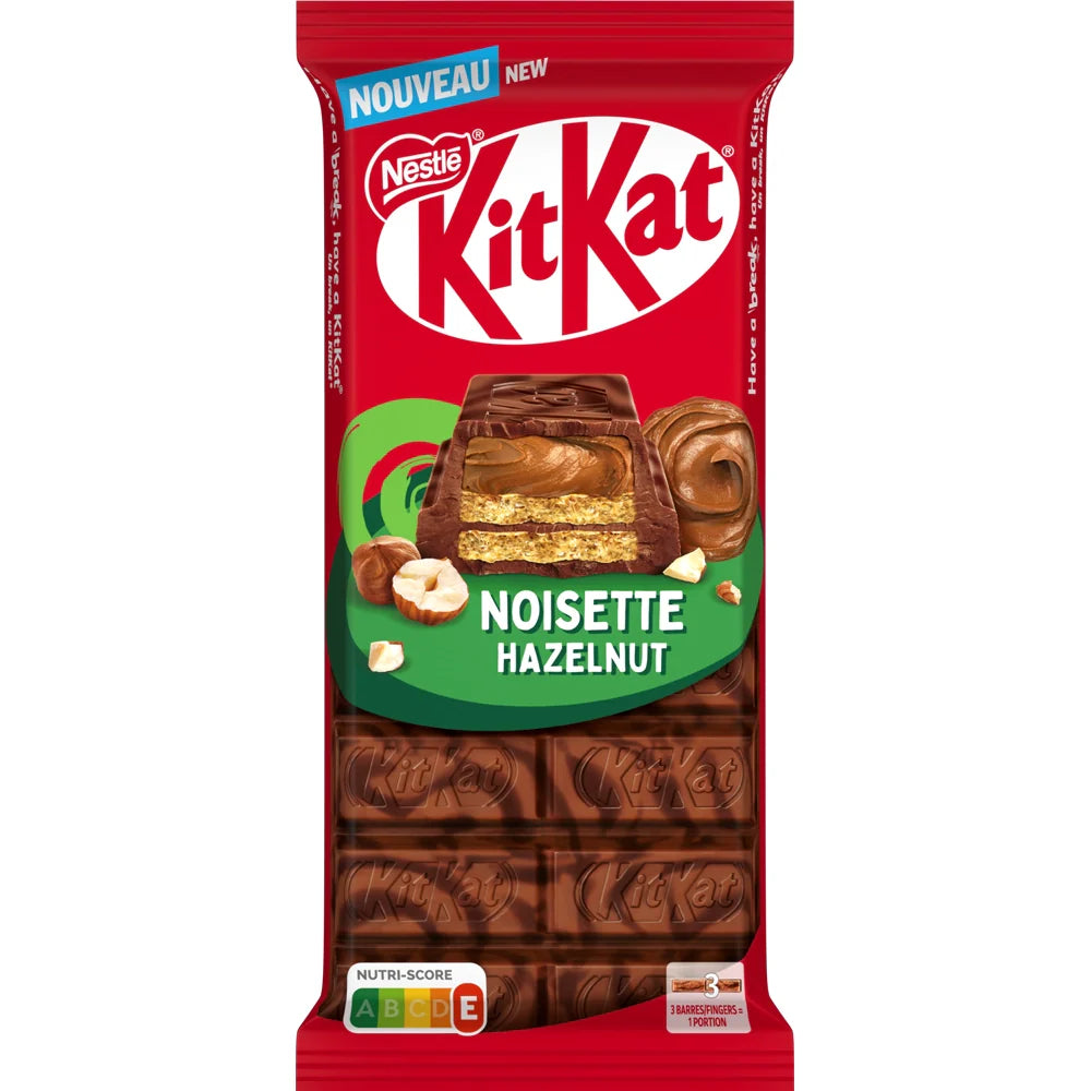 Nestle kitkat hazelnut