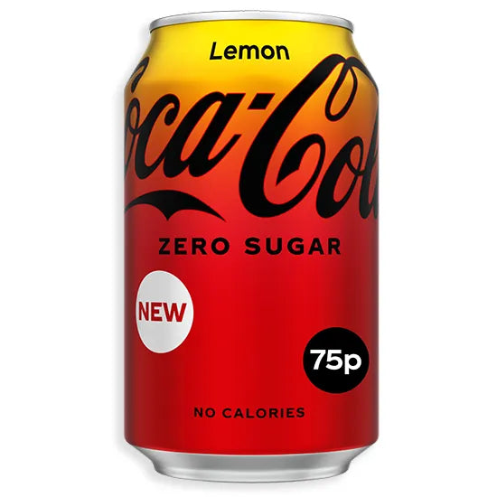 Coca cola zero suger lemon