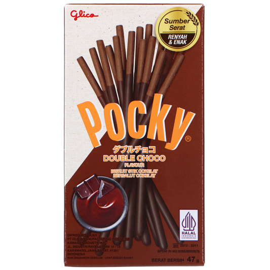 Pocky double choco sticks biscuit