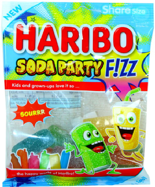 Haribo fizz soda party