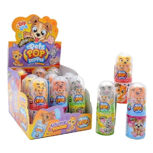 Jhony bee pets pop dipper candy