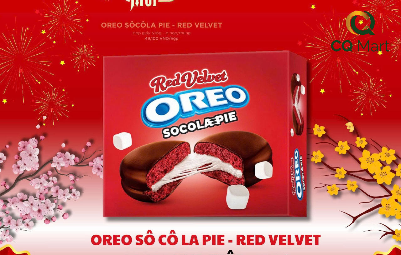 Oreo BabyMonster Socola-Pie - Red Velvet (12x28g) (Indonesia)