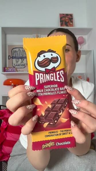 Pringles chocolate