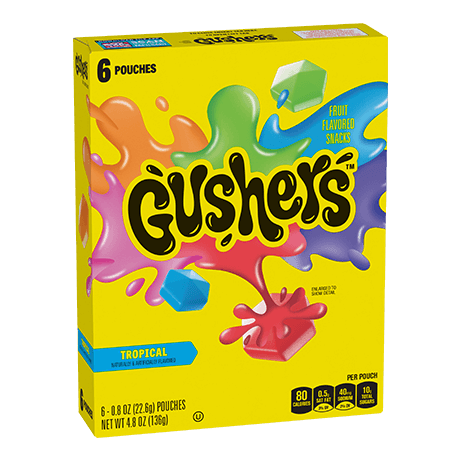 Fruit gushers tropical