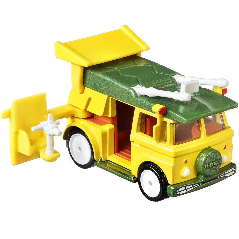 Hot wheels pop culture teenage mutant ninja turtles party wagon هوت ويلز، ثقافة البوب، سلاحف النينجا المتحولة، عربة حفلات