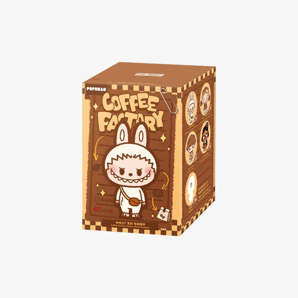 Pop mart coffee factory original blind box صندوق قهوة بوب مارت الأصلي