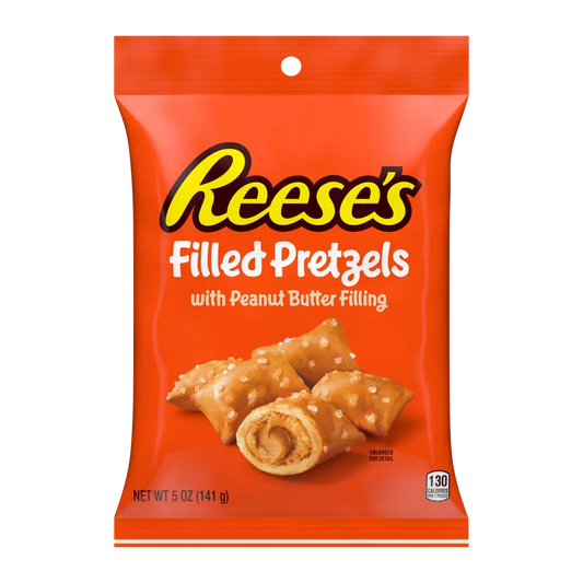 بريتزل ريسز المحشو بزبدة الفول السوداني