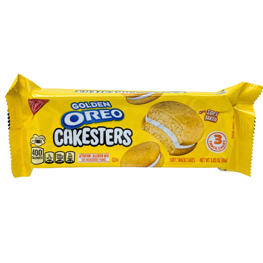 Oreo golden cakesters bar لوح أوريو الذهبي