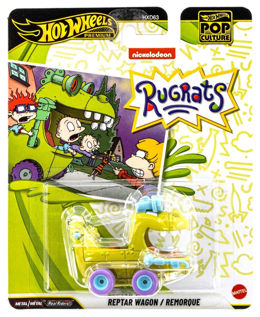Hot wheels pop culture rugrats reptar wagon العجلات الساخنة ثقافة البوب راغراتس عربة ريبتار