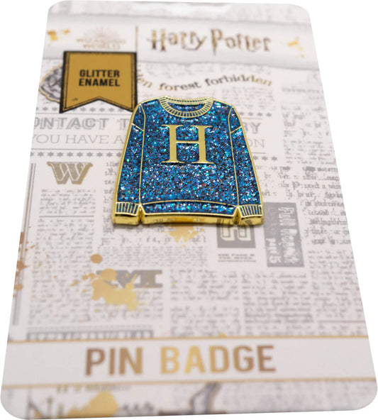 Harry potter Tshirt glitter pin badge تيشيرت هاري بوتر دبوس لامع