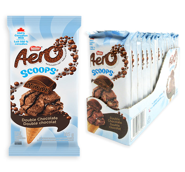 Nestle Aero scoop double chocolate نستله آيرو سكوب دبل شوكولاتة