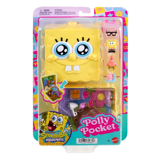 Polly Pocket micro dolls and playset spongebob