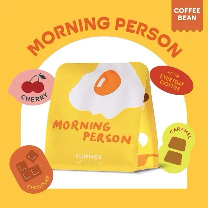 The summer coffee company morning person beans + Nespresso