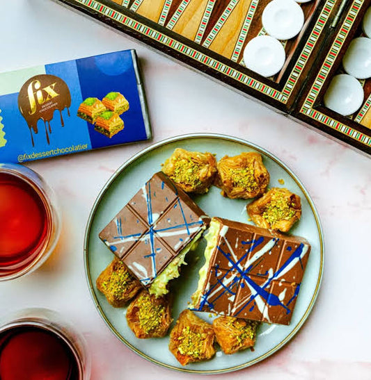 Fix Trend dubai chocolate baklawa
