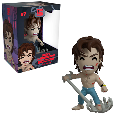 The stranger things netflix steve harrington vinyl figure مجسم ستيف هارينجتون من مسلسل "الأشياء الغريبة" على نتفليكس