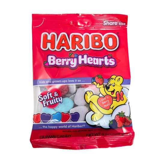 Haribo berry hearts قلوب هاريبو بالتوت